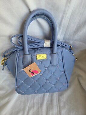 Luv Betsey by Betsey Johnson Quilted Heart Crossbody Satchel